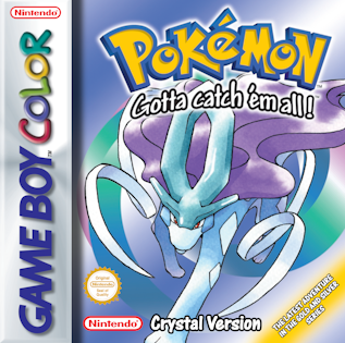 Pokémon Crystal box art (GBC)