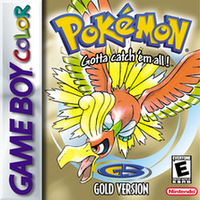 Pokémon Gold and Silver box art (GBC)